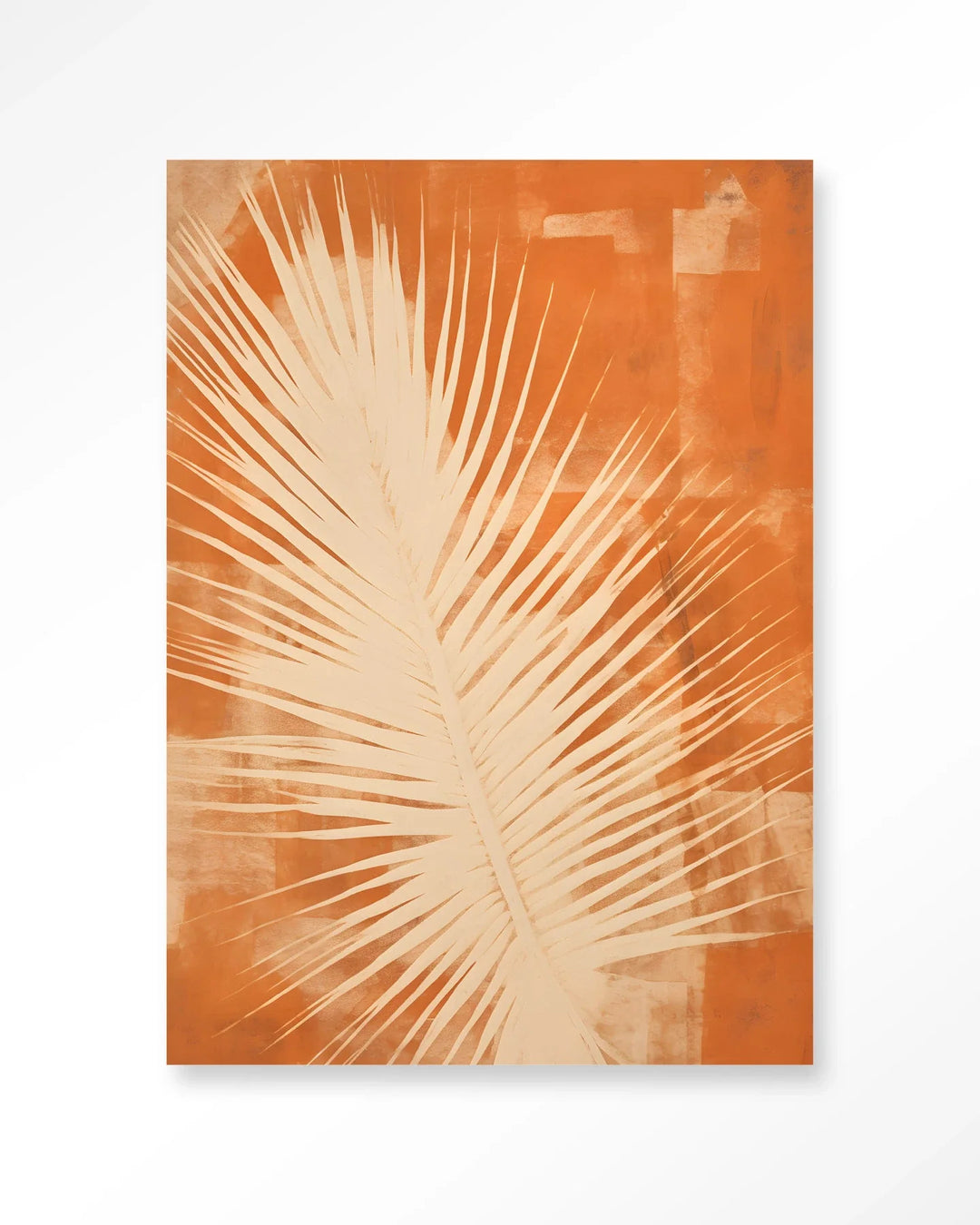 Rusty Leaf - Moderne Wanddecoratie | Artprint, Glass Art & Wandkleed