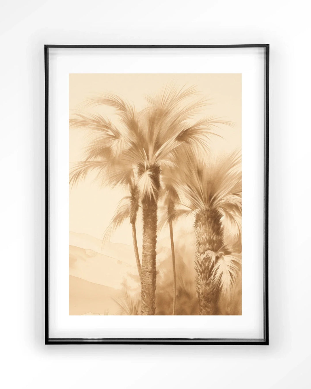 Desert Mirage - Moderne Wanddecoratie | Artprint, Glass Art & Wandkleed
