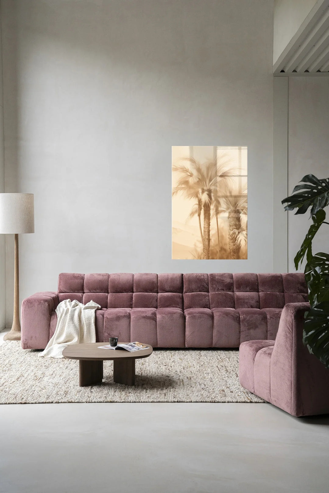 Desert Mirage - Moderne Wanddecoratie | Artprint, Glass Art & Wandkleed