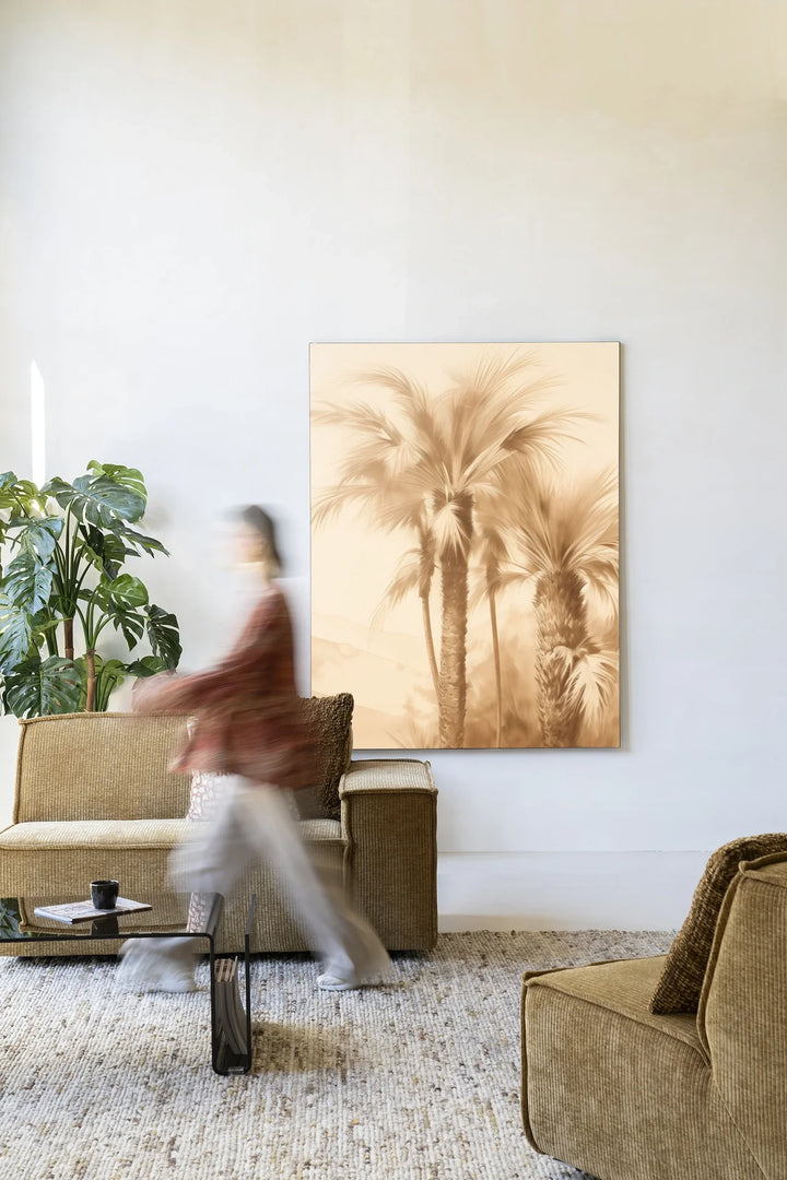 Desert Mirage - Moderne Wanddecoratie | Artprint, Glass Art & Wandkleed