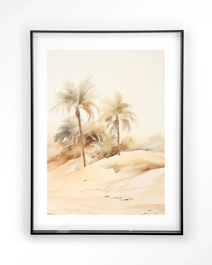 Palm Dust - Moderne Wanddecoratie | Artprint, Glass Art & Wandkleed