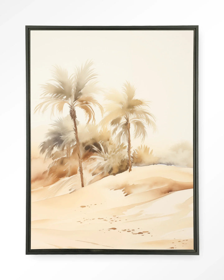 Palm Dust - Moderne Wanddecoratie | Artprint, Glass Art & Wandkleed