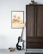 Palm Dust - Moderne Wanddecoratie | Artprint, Glass Art & Wandkleed