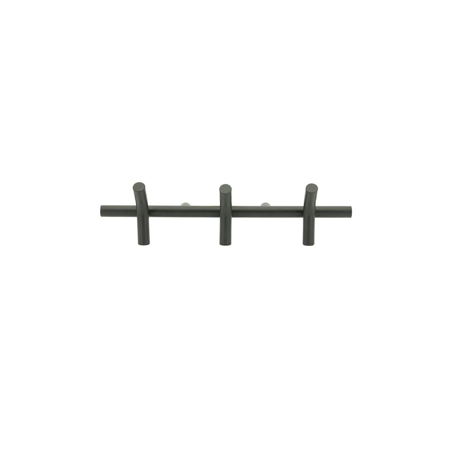Wand decoratie Yuno | Zwart Metaal