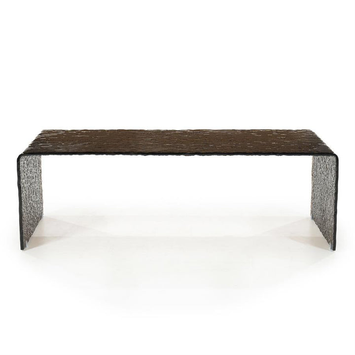 Salontafel Ripple | Bruin Glas