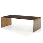 Salontafel Ripple | Bruin Glas