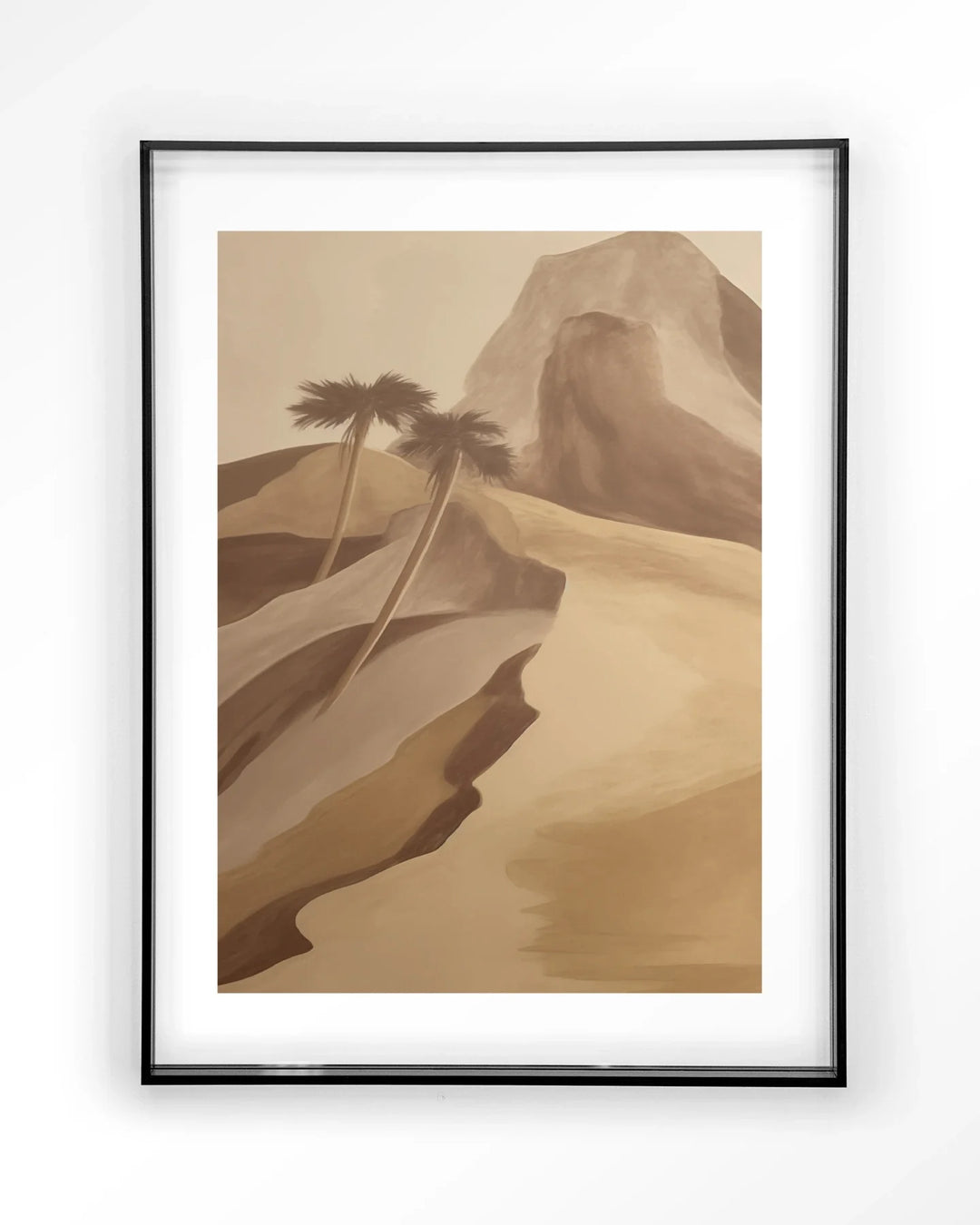 Rocky Palm - Moderne Wanddecoratie | Artprint, Glass Art & Wandkleed