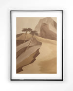 Rocky Palm - Moderne Wanddecoratie | Artprint, Glass Art & Wandkleed