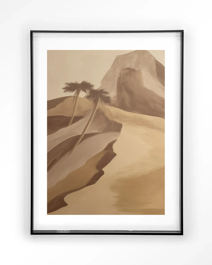 Rocky Palm - Moderne Wanddecoratie | Artprint, Glass Art & Wandkleed