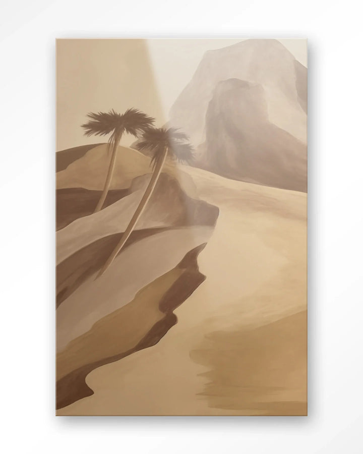 Rocky Palm - Moderne Wanddecoratie | Artprint, Glass Art & Wandkleed
