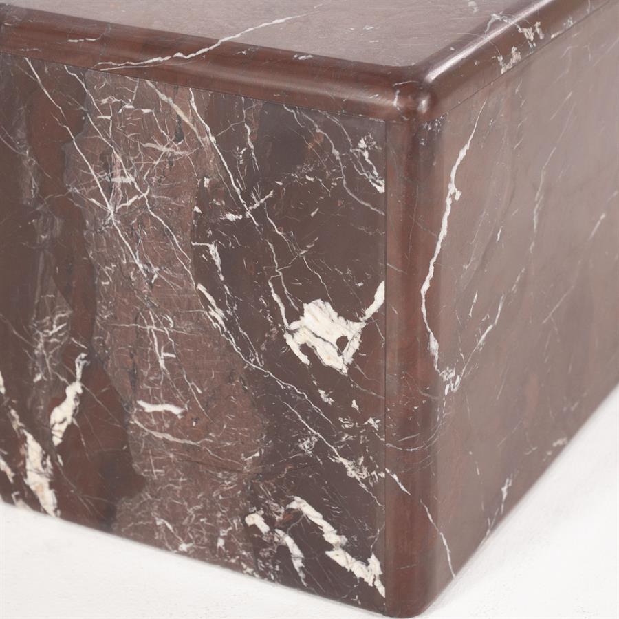 Salontafel Dice | Rood Marmer