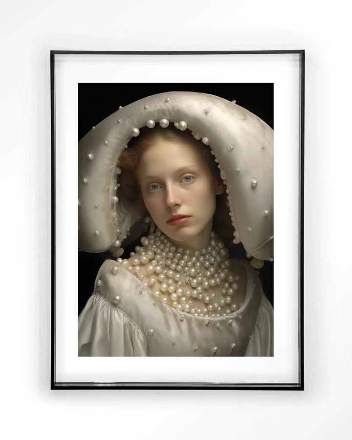 Pearl Princess - Moderne Wanddecoratie | Artprint, Glass Art & Wandkleed