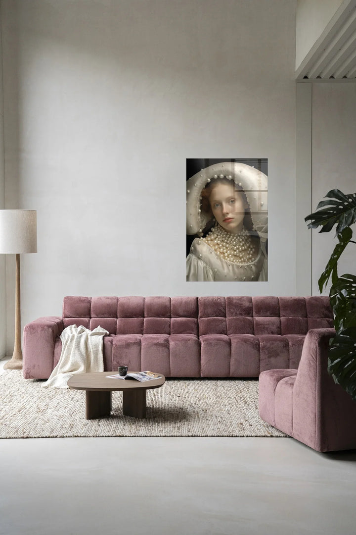 Pearl Princess - Moderne Wanddecoratie | Artprint, Glass Art & Wandkleed