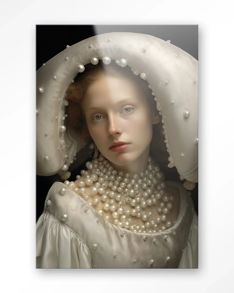 Pearl Princess - Moderne Wanddecoratie | Artprint, Glass Art & Wandkleed