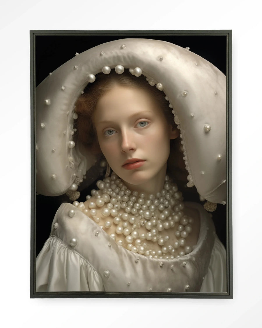 Pearl Princess - Moderne Wanddecoratie | Artprint, Glass Art & Wandkleed
