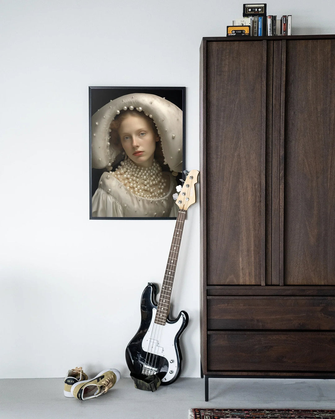 Pearl Princess - Moderne Wanddecoratie | Artprint, Glass Art & Wandkleed