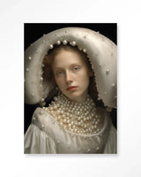 Pearl Princess - Moderne Wanddecoratie | Artprint, Glass Art & Wandkleed