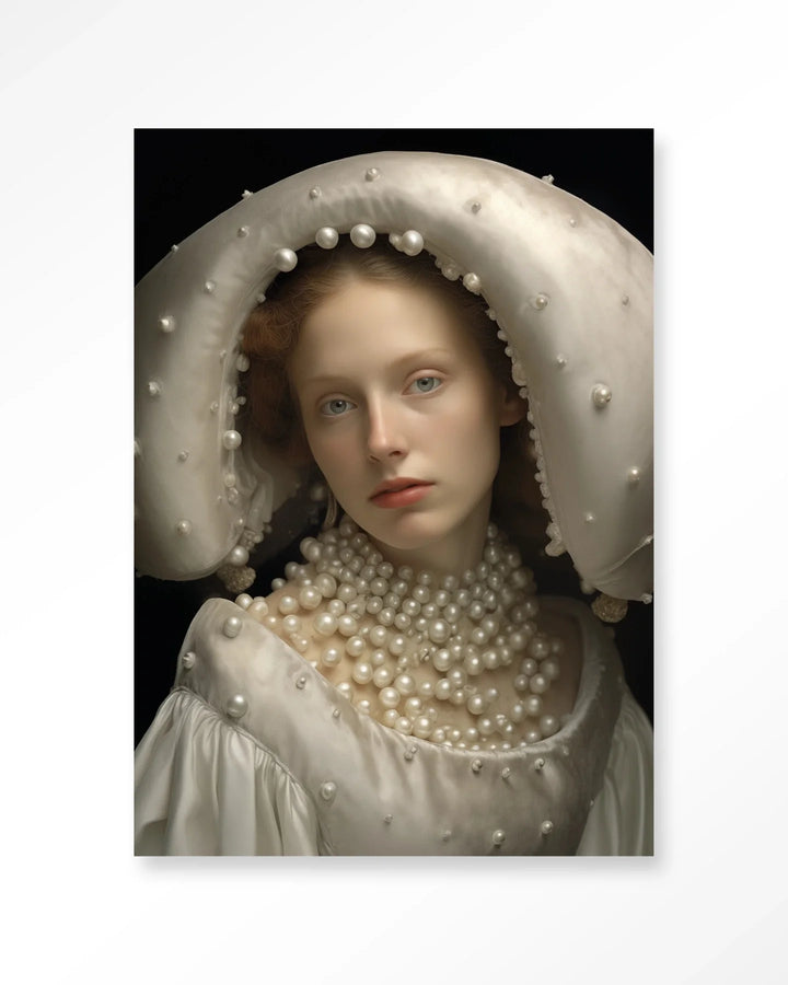 Pearl Princess - Moderne Wanddecoratie | Artprint, Glass Art & Wandkleed