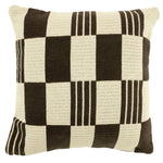 Kussen Twist - Bruin - 45x45 cm