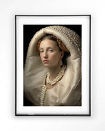 Queen of Pearls - Moderne Wanddecoratie | Artprint, Glass Art & Wandkleed