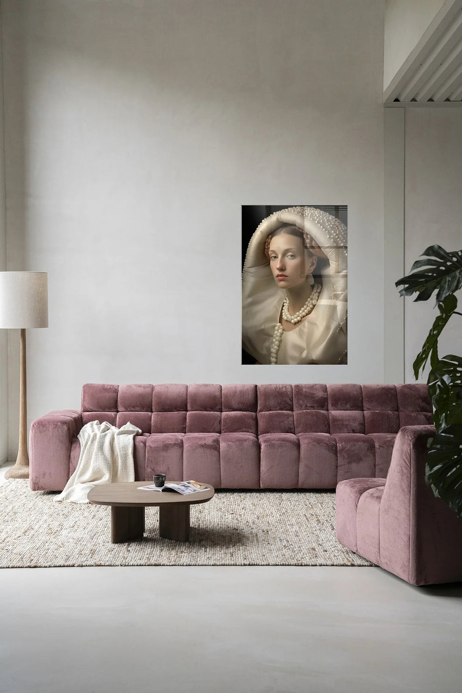 Queen of Pearls - Moderne Wanddecoratie | Artprint, Glass Art & Wandkleed