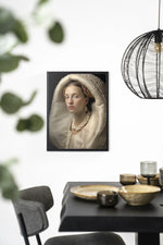 Queen of Pearls - Moderne Wanddecoratie | Artprint, Glass Art & Wandkleed