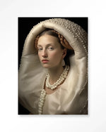 Queen of Pearls - Moderne Wanddecoratie | Artprint, Glass Art & Wandkleed