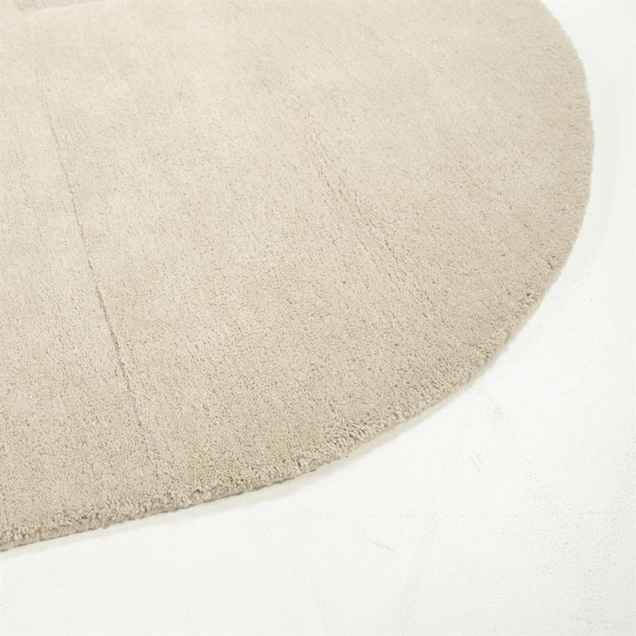 Vloerkleed Contour | Beige Wol