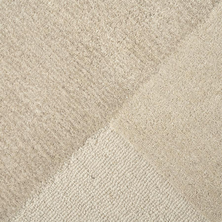 Vloerkleed Contour | Beige Wol