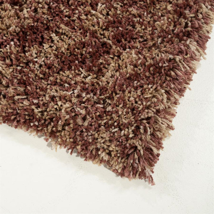 Vloerkleed Mixi | Rood Polyester