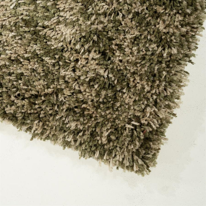 Vloerkleed Mixi | Groen Polyester