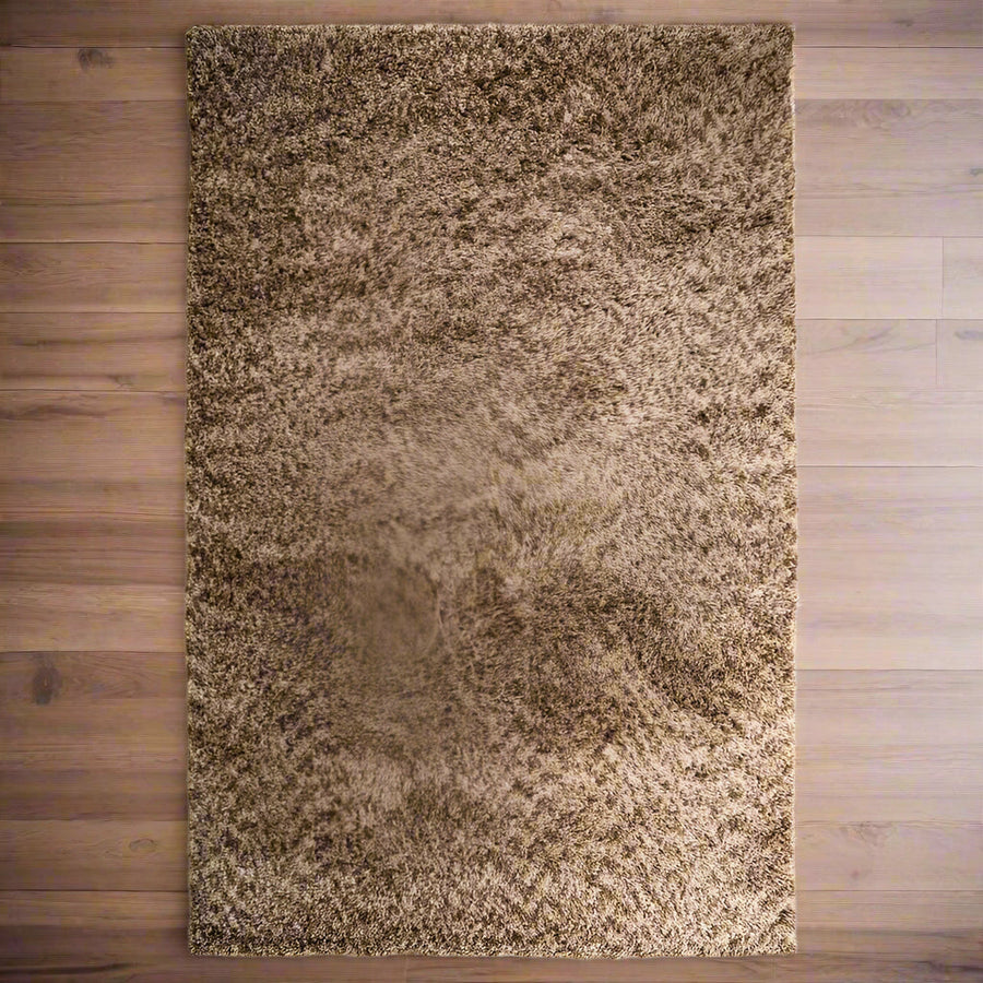 Vloerkleed Mixi | Bruin Polyester