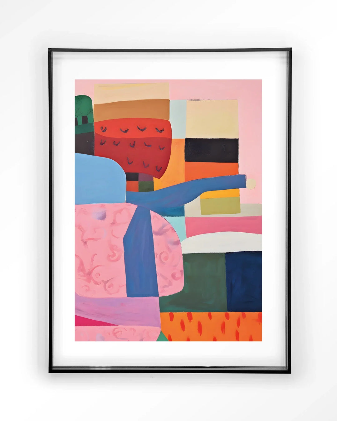 Colour Stacking - Moderne Wanddecoratie | Artprint, Glass Art & Wandkleed