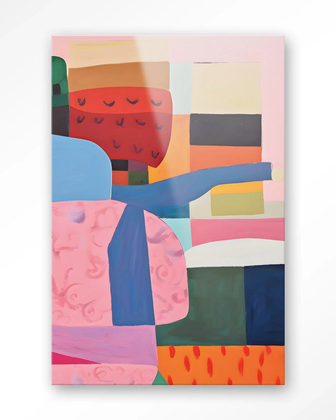 Colour Stacking - Moderne Wanddecoratie | Artprint, Glass Art & Wandkleed