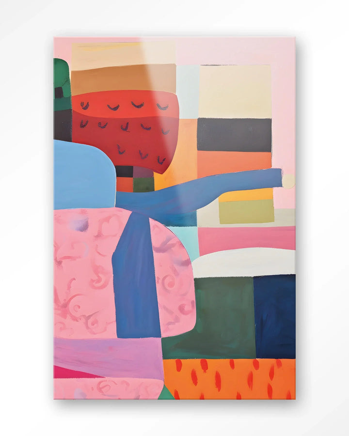 Colour Stacking - Moderne Wanddecoratie | Artprint, Glass Art & Wandkleed