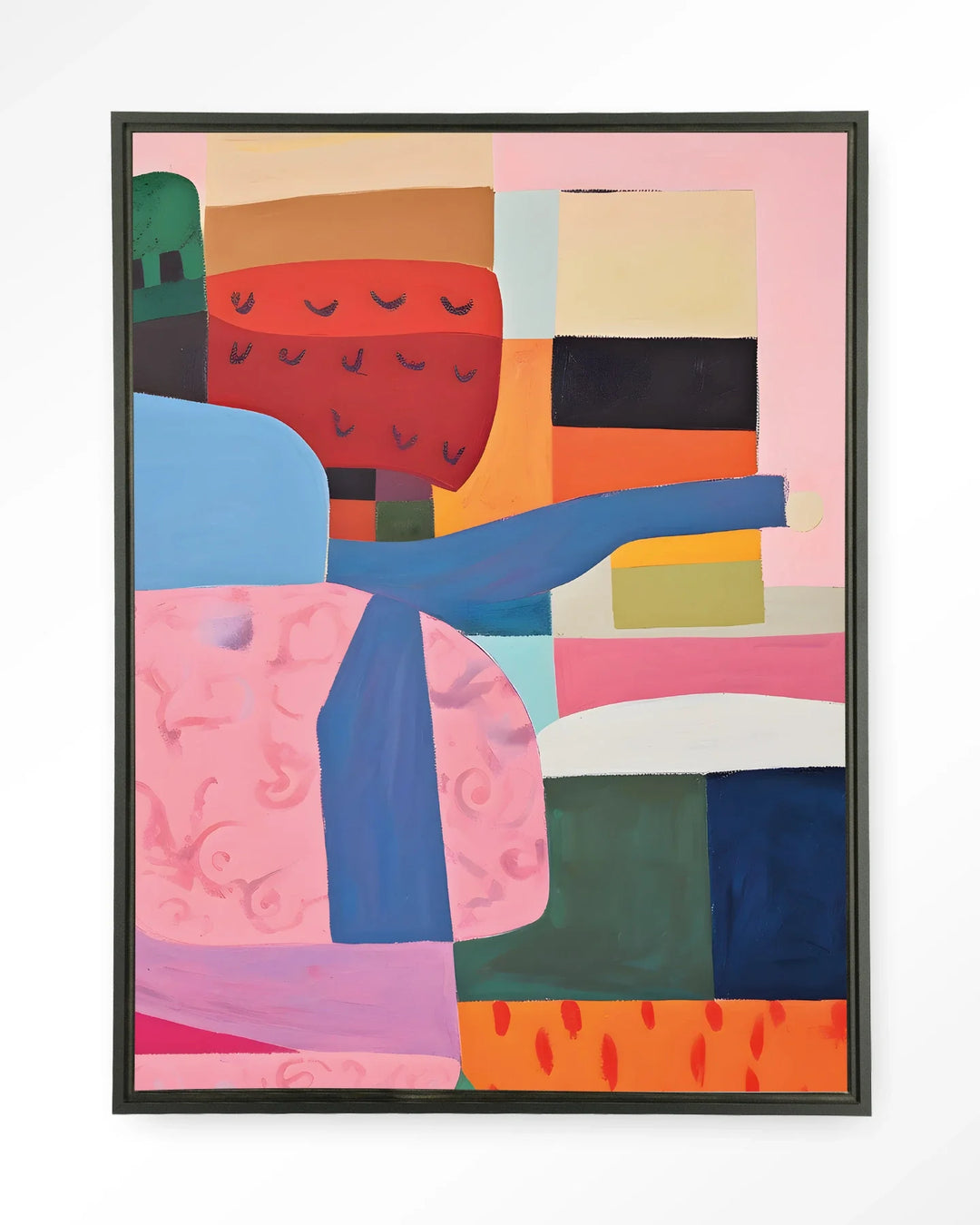 Colour Stacking - Moderne Wanddecoratie | Artprint, Glass Art & Wandkleed