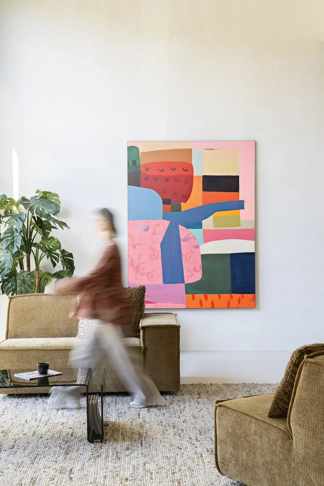 Colour Stacking - Moderne Wanddecoratie | Artprint, Glass Art & Wandkleed