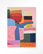 Colour Stacking - Moderne Wanddecoratie | Artprint, Glass Art & Wandkleed