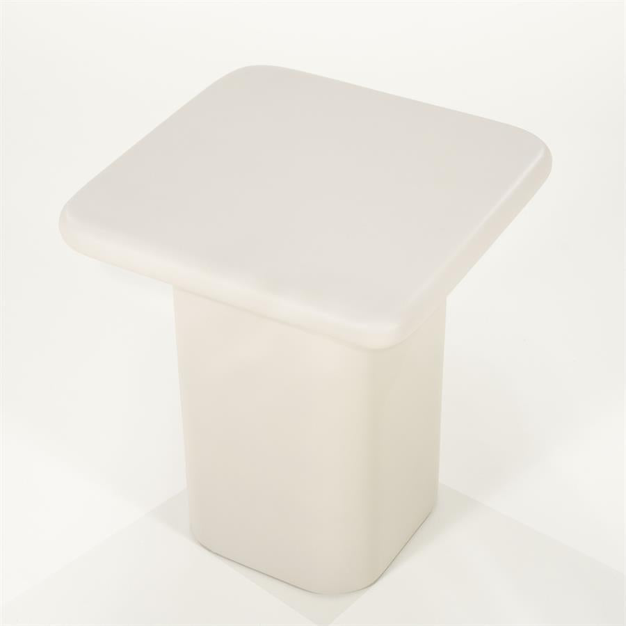 Bijzettafel Zsara | Beige Cement & MDF