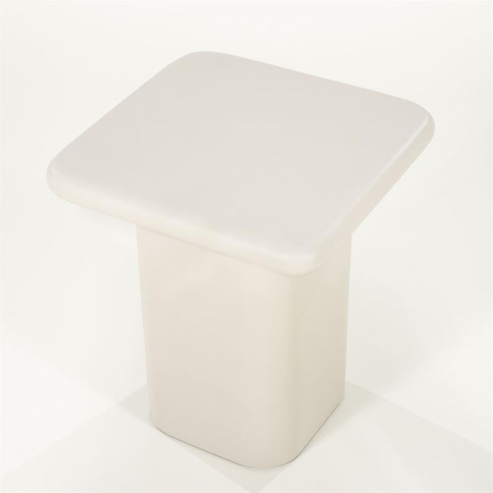Bijzettafel Zsara | Beige Cement & MDF