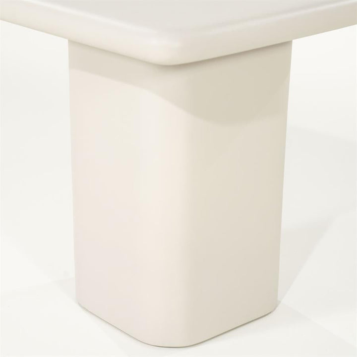 Bijzettafel Zsara | Beige Cement & MDF