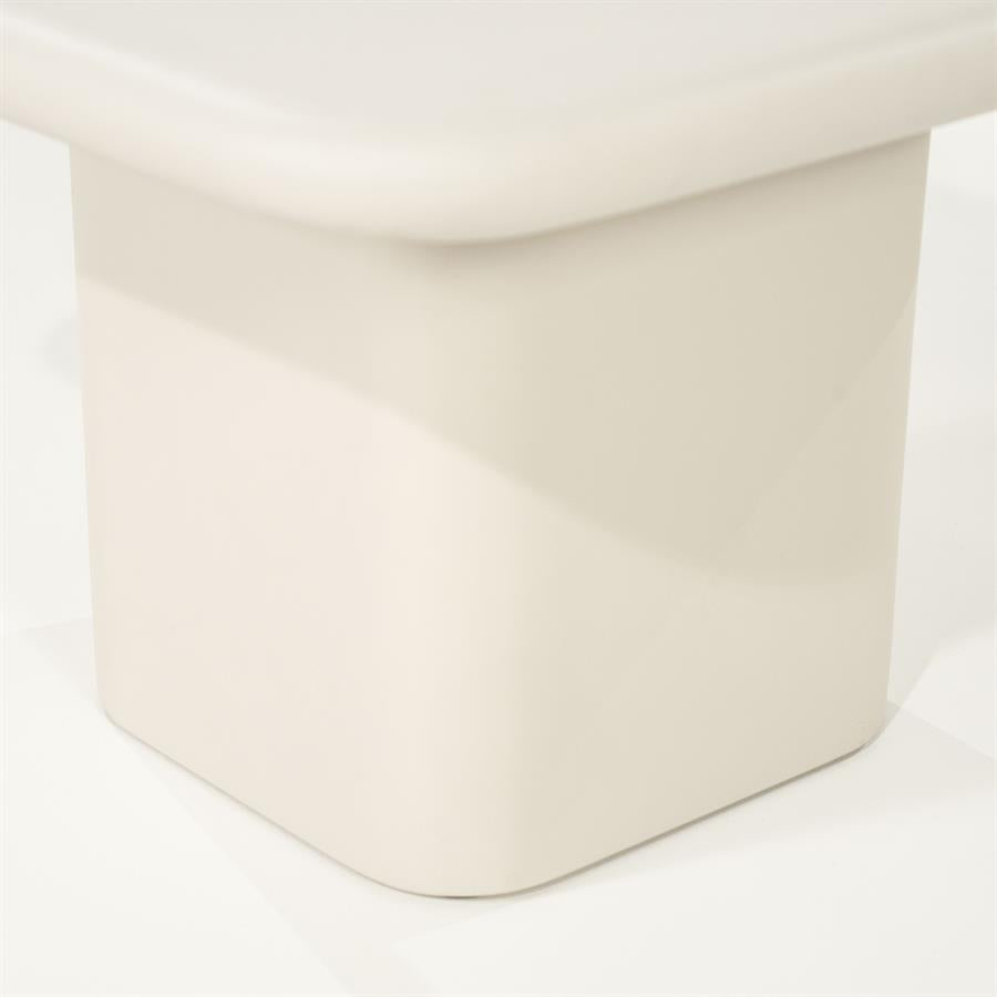 Bijzettafel Jett | Beige Cement & MDF