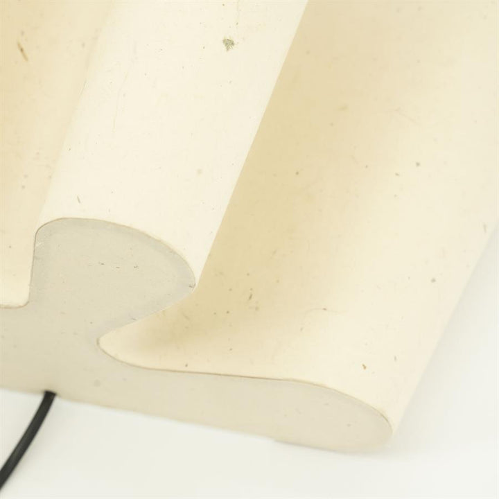 Wandlamp Saturnus | Naturel Papier & ijzer