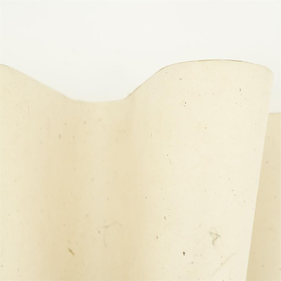 Wandlamp Saturnus | Naturel Papier & ijzer