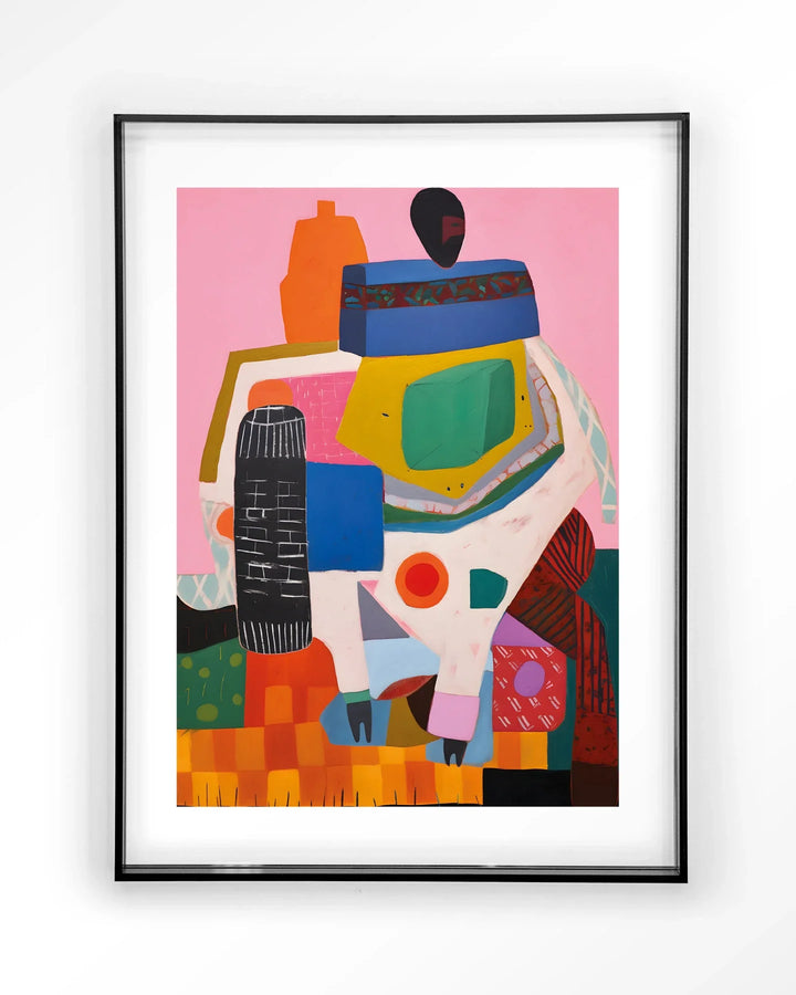 Battle of Colour - Moderne Wanddecoratie | Artprint, Glass Art & Wandkleed