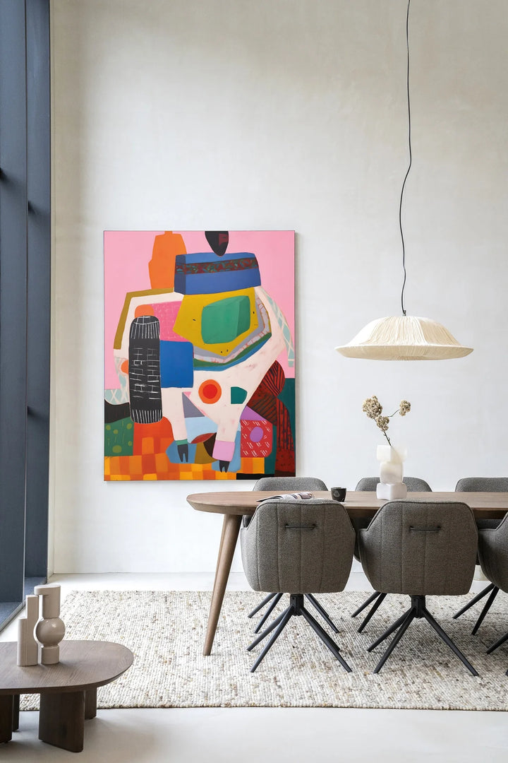 Battle of Colour - Moderne Wanddecoratie | Artprint, Glass Art & Wandkleed