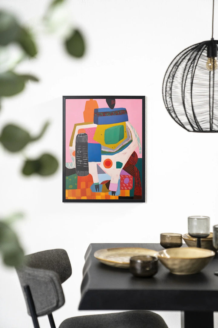 Battle of Colour - Moderne Wanddecoratie | Artprint, Glass Art & Wandkleed