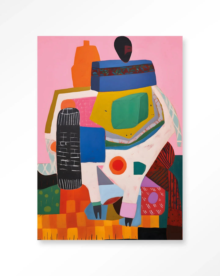 Battle of Colour - Moderne Wanddecoratie | Artprint, Glass Art & Wandkleed