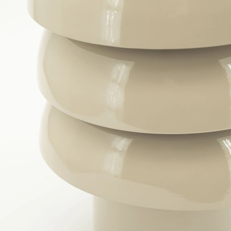 Curo tafellamp – Taupe