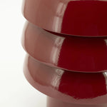 Curo tafellamp – burgundy
